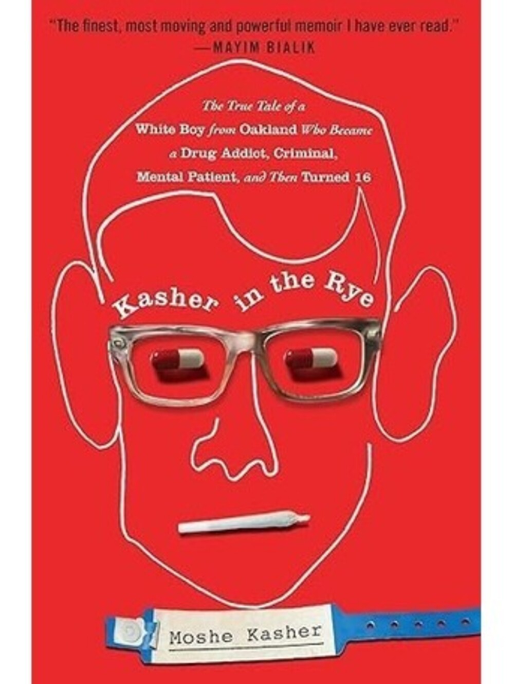 Kasher in the Rye Moshe Kasher Memoir Paperback NEW Addiction Comedy